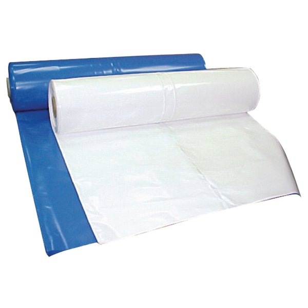 Poly-America Premium Shrink Wrap - 7 Mil, Lightweight Roll, White, 17 ft. x 106 ft. SF0717106W